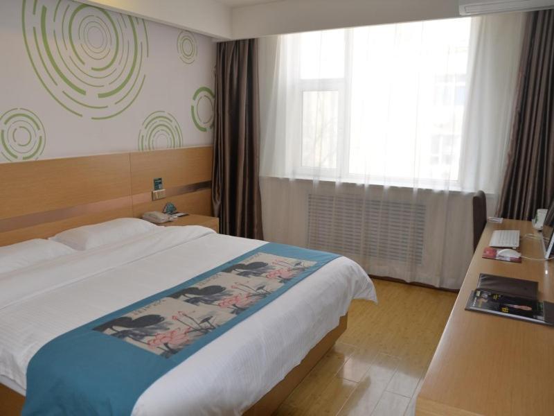 Greentree Inn Hotel Jianhe Subway Station North Palace Taiyuan Buitenkant foto
