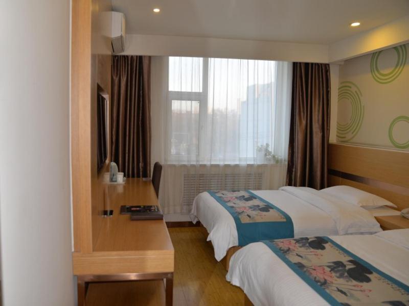 Greentree Inn Hotel Jianhe Subway Station North Palace Taiyuan Buitenkant foto