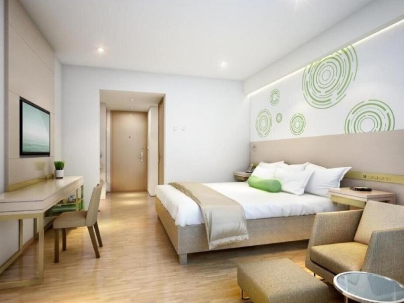 Greentree Inn Hotel Jianhe Subway Station North Palace Taiyuan Buitenkant foto