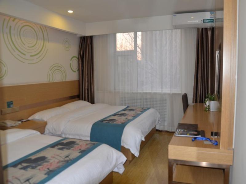 Greentree Inn Hotel Jianhe Subway Station North Palace Taiyuan Buitenkant foto