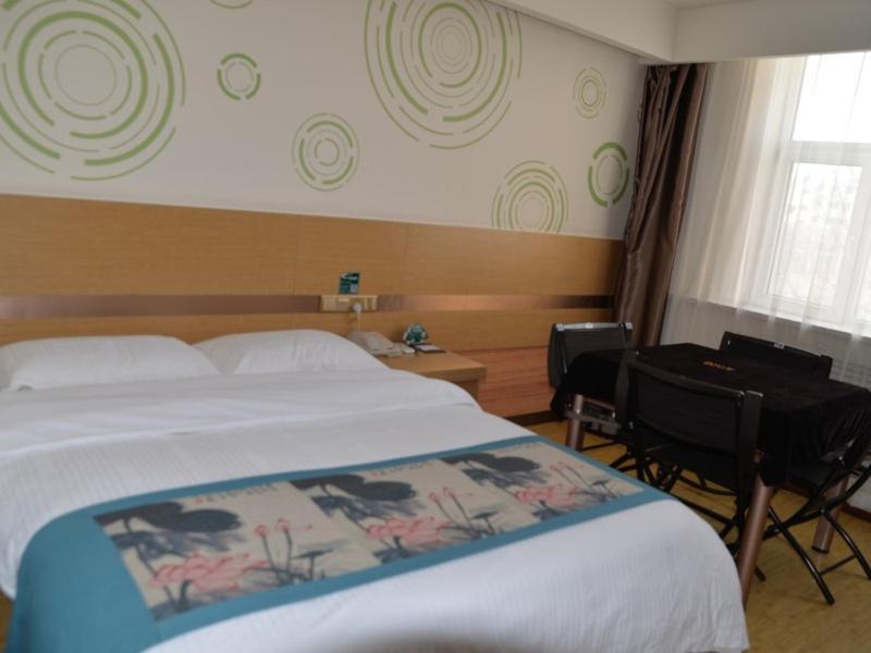 Greentree Inn Hotel Jianhe Subway Station North Palace Taiyuan Buitenkant foto