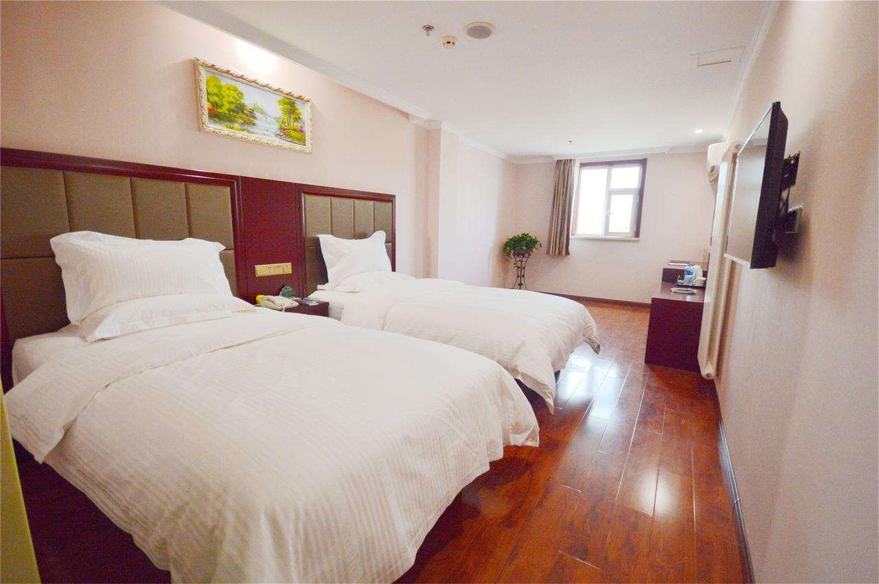 Greentree Inn Hotel Jianhe Subway Station North Palace Taiyuan Buitenkant foto