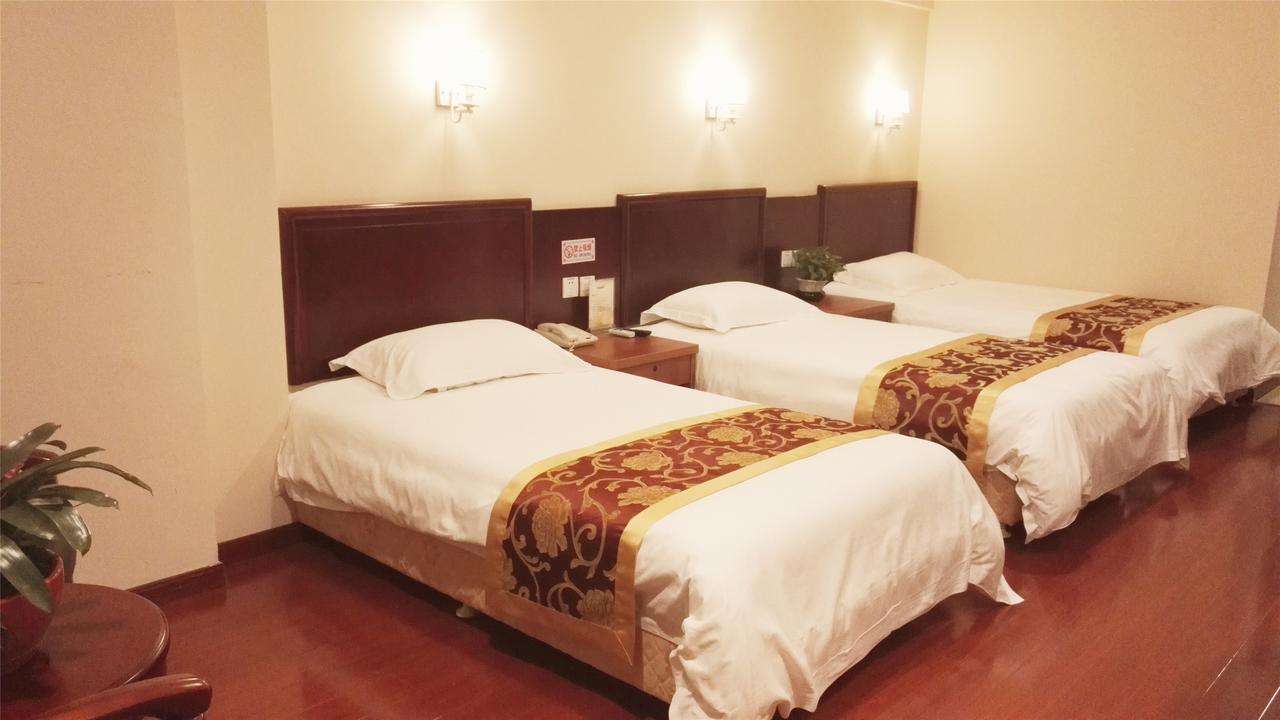Greentree Inn Hotel Jianhe Subway Station North Palace Taiyuan Buitenkant foto