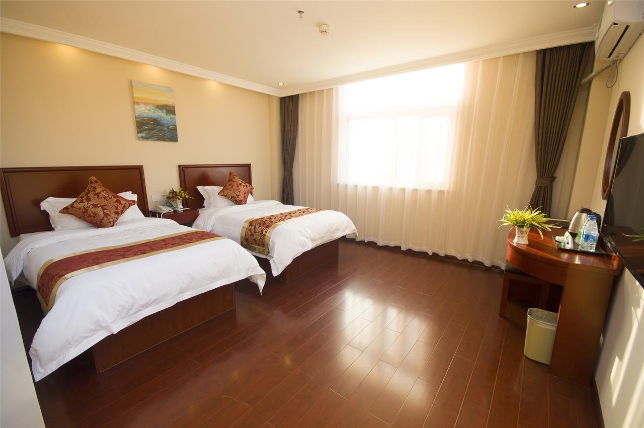 Greentree Inn Hotel Jianhe Subway Station North Palace Taiyuan Buitenkant foto