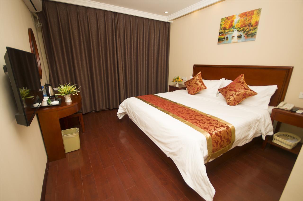 Greentree Inn Hotel Jianhe Subway Station North Palace Taiyuan Buitenkant foto
