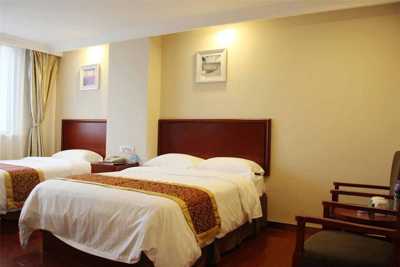 Greentree Inn Hotel Jianhe Subway Station North Palace Taiyuan Buitenkant foto