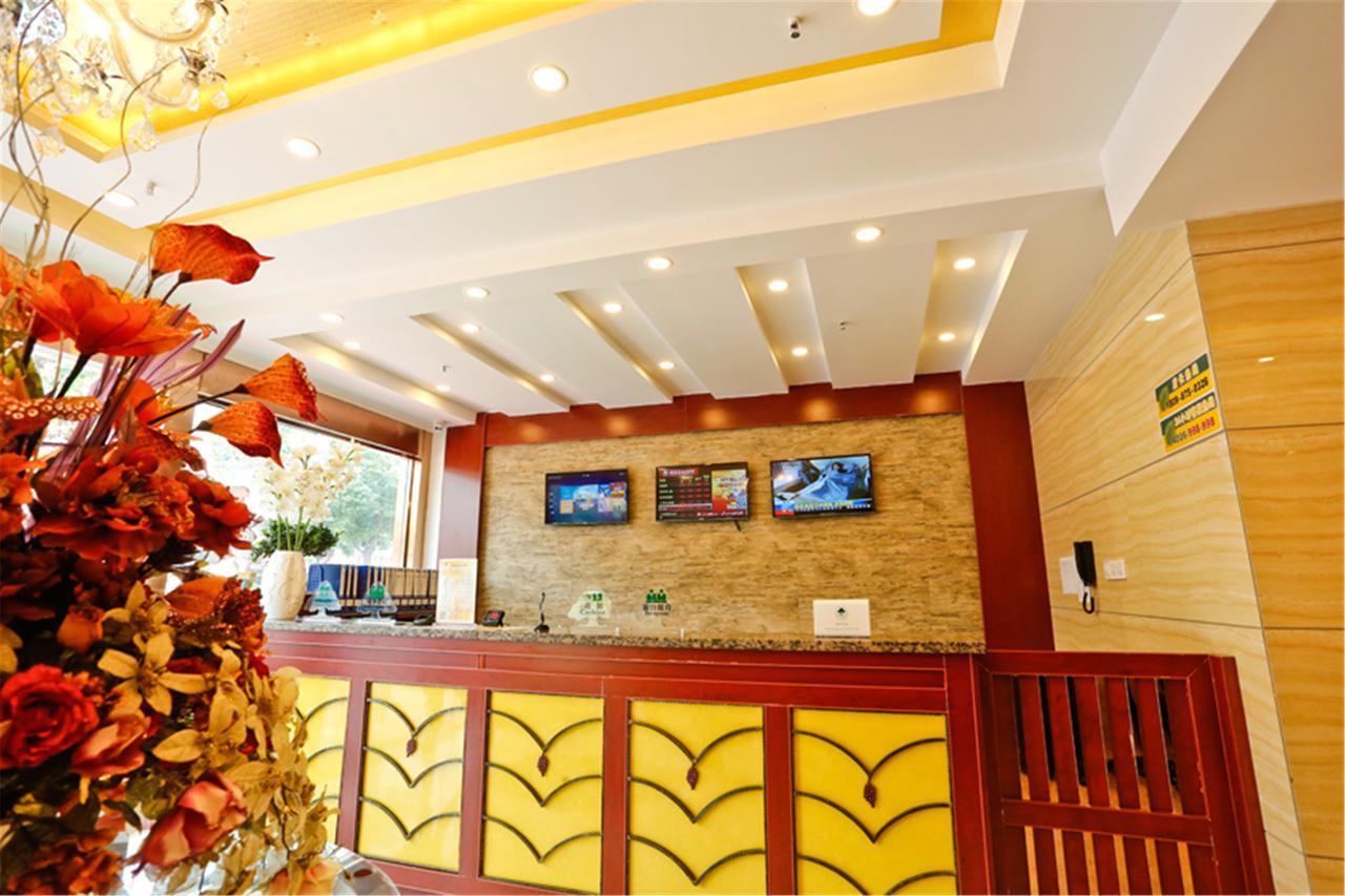 Greentree Inn Hotel Jianhe Subway Station North Palace Taiyuan Buitenkant foto